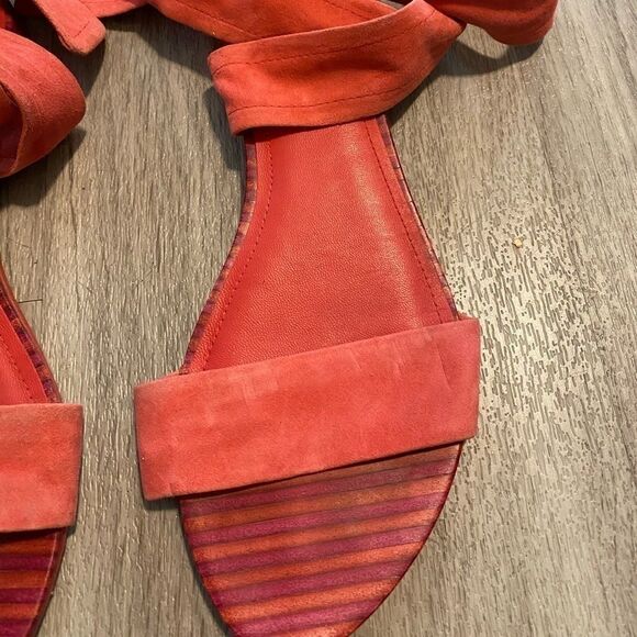 Pour La Victoire, wrap around ankle open sandals - Picture 2 of 7